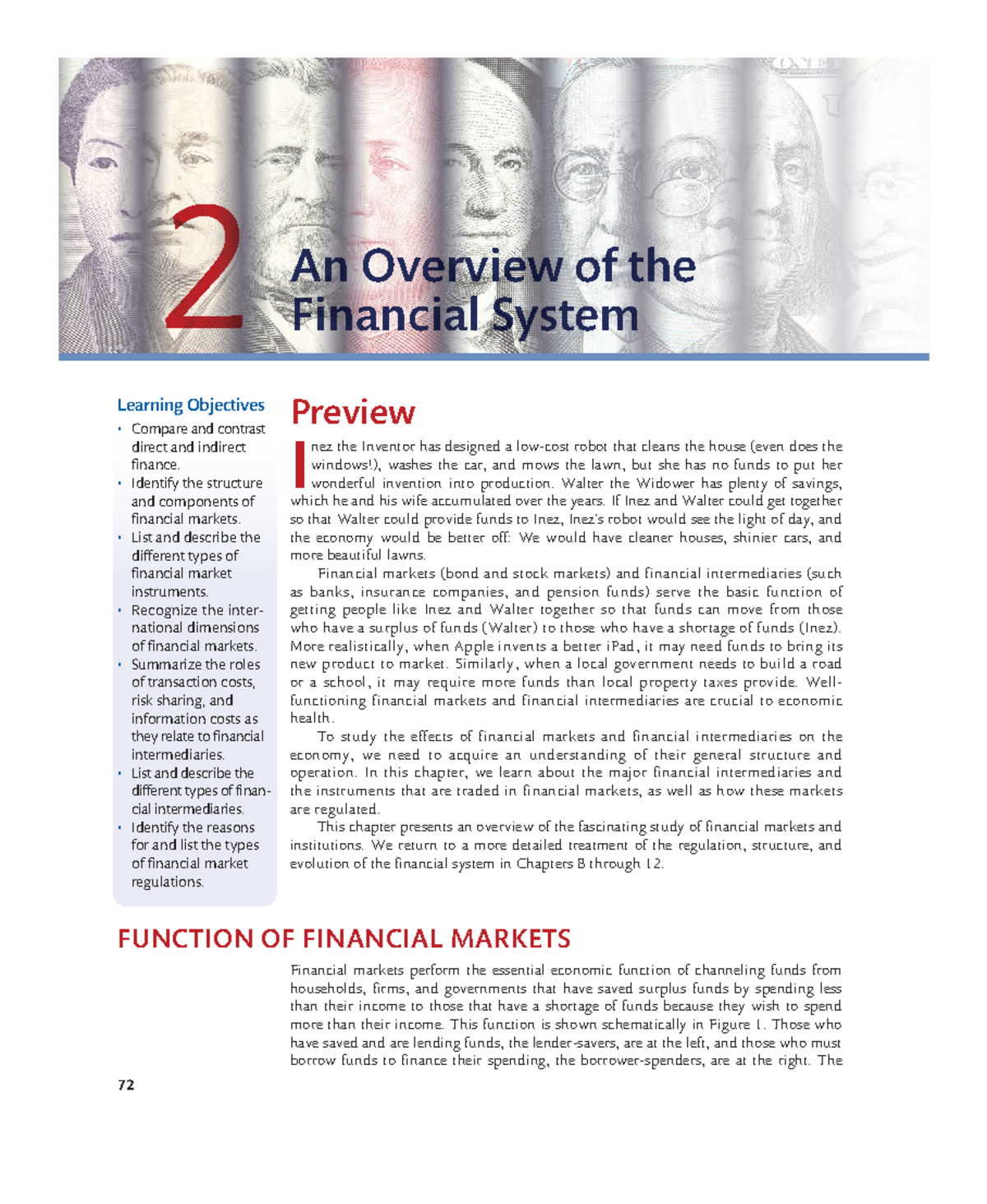 Chapter 2 - Overview of Financial Markets and Intermediaries (FIN 101 ...