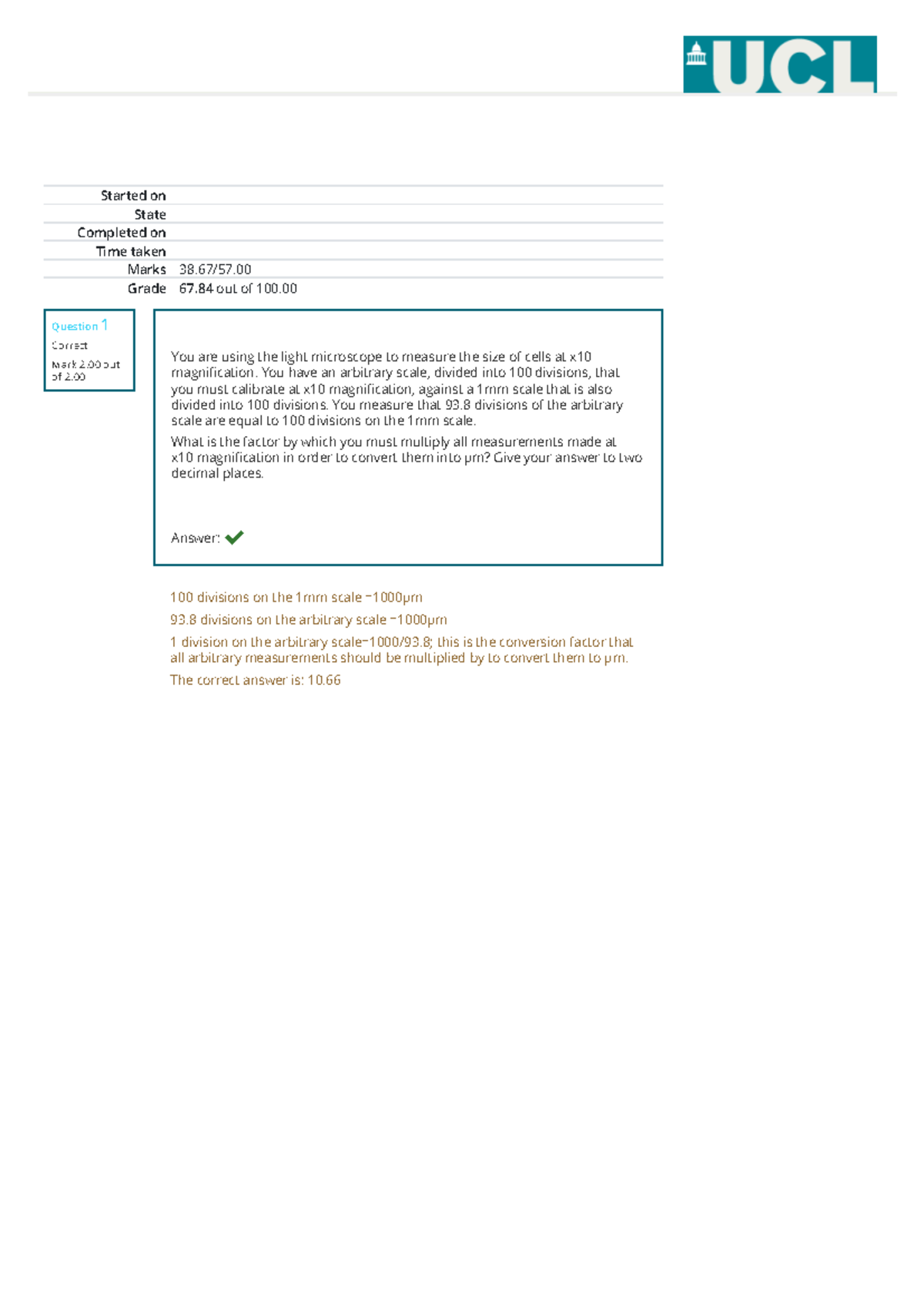Test 4 – Data Analysis & Practical - Question 1 Correct Mark 2 out of 2 ...