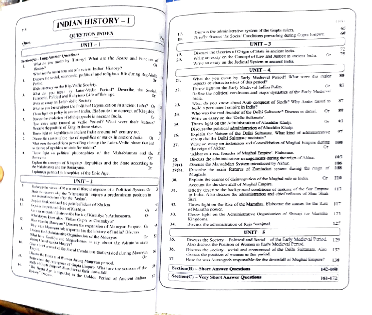 BA LLB Semester 1 Important Questions & Syllabus Overview - Studocu