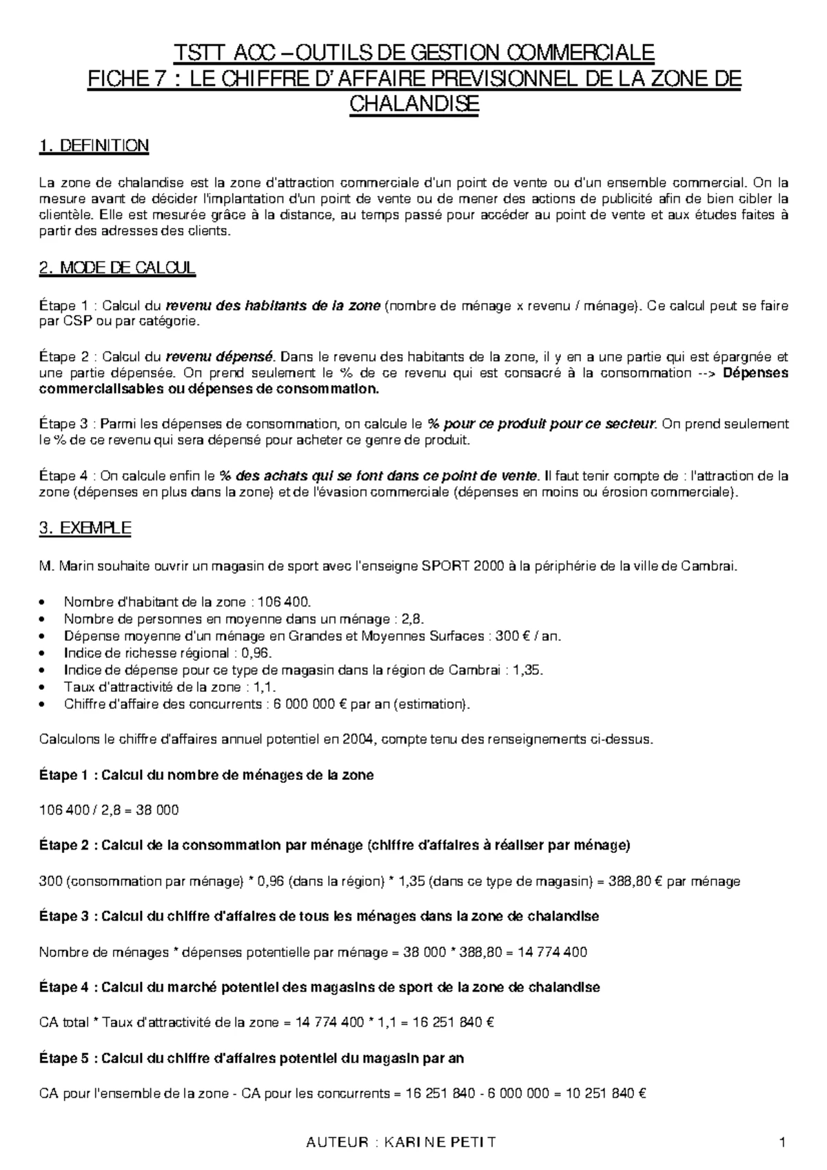 Résumé sur le Management de la Force de Vente - Final 022021 - Studocu