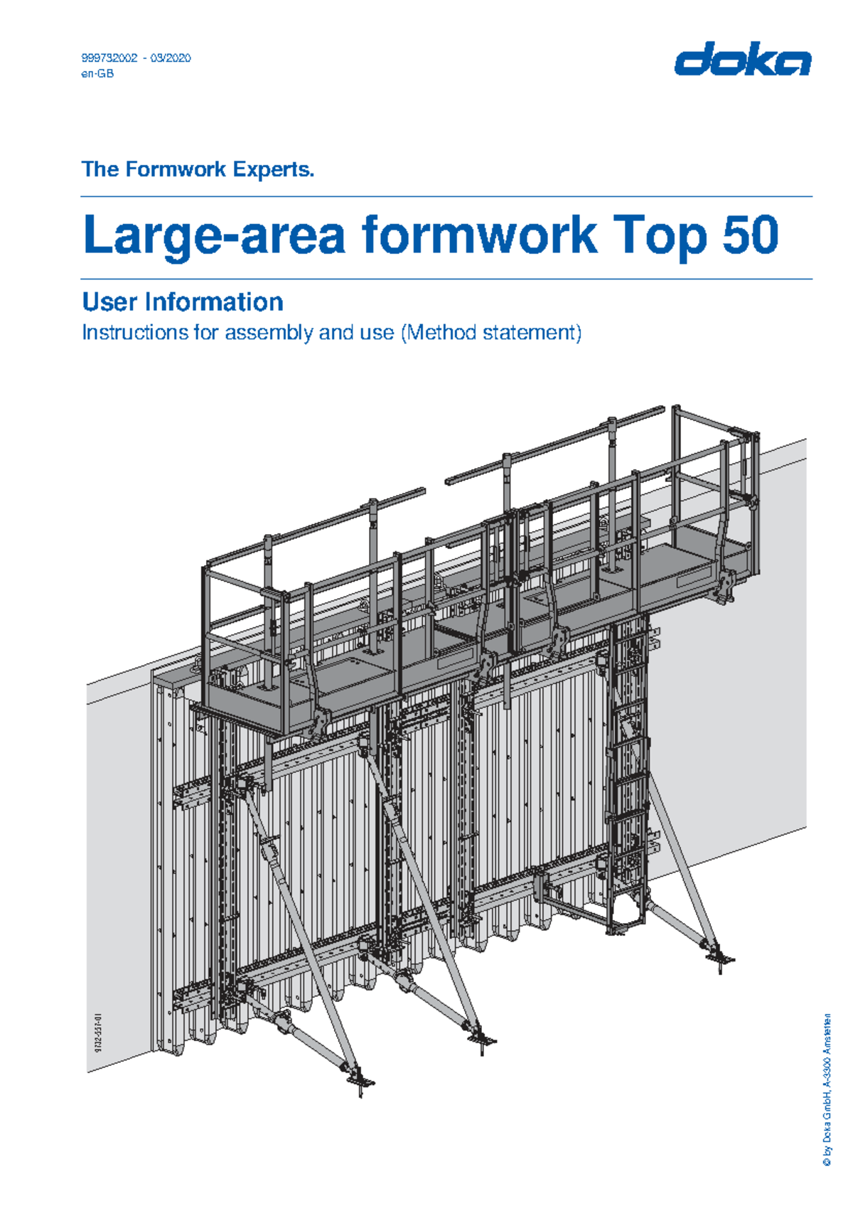 DOKA Formwork Top 50 User Info & Assembly Instructions - Studocu