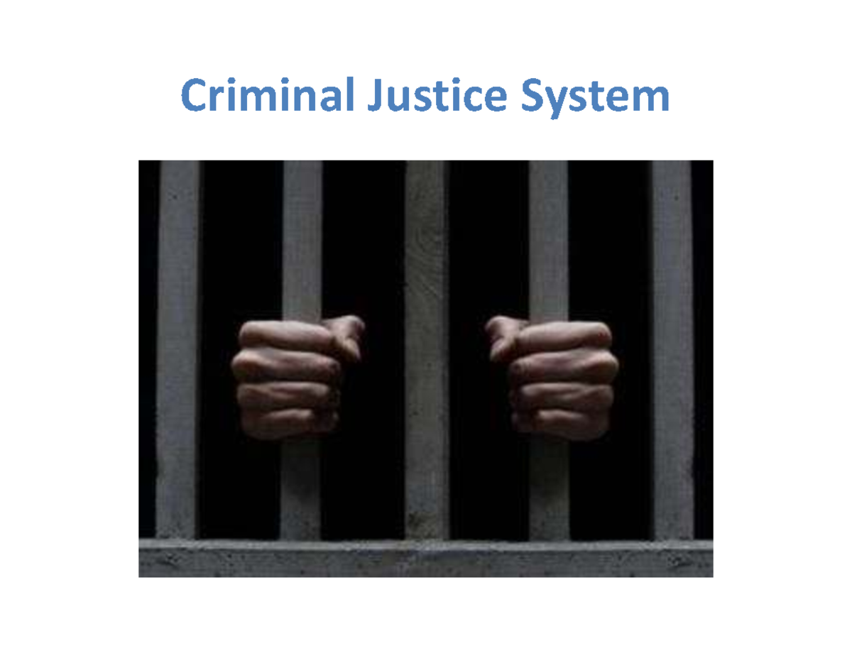 Criminal Justice System: Racial Disparities in Incarceration - Studocu