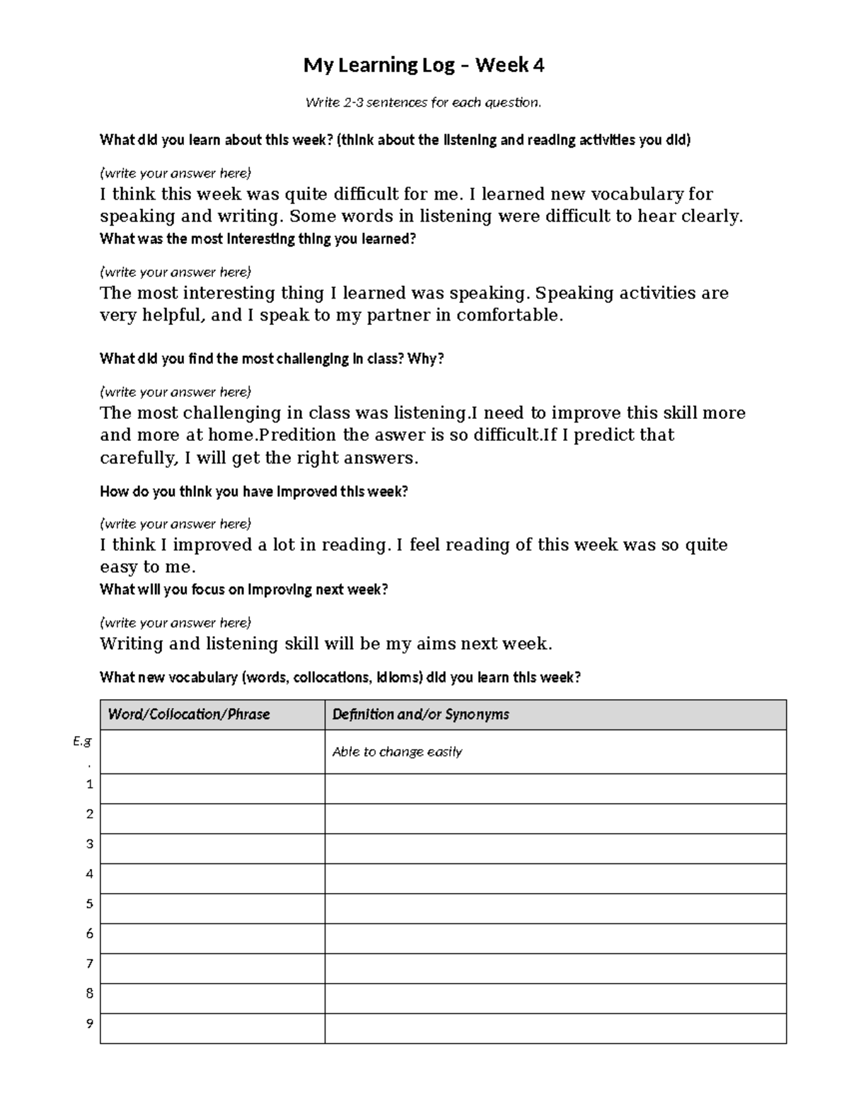 Week 4 Learning Log - aasấ - My Learning Log – Week 4 Write 2-3 ...