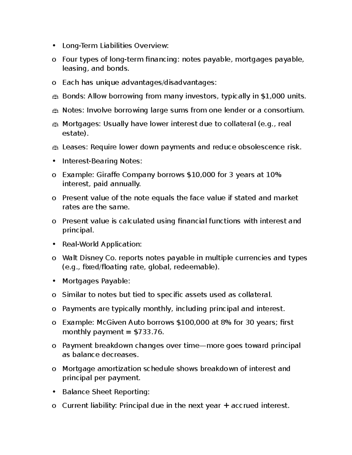 Liabilities Overview and Employee Compensation: Key Concepts and ...