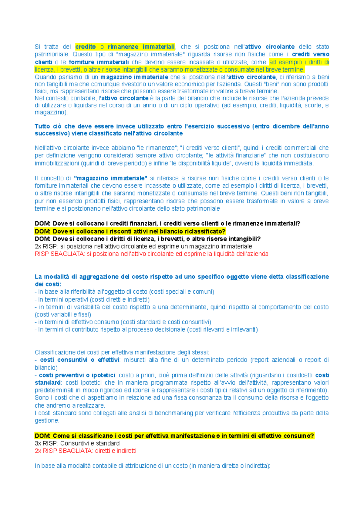 Bilanci e Programmazione: Analisi dei Costi e Rendiconti Finanziari ...