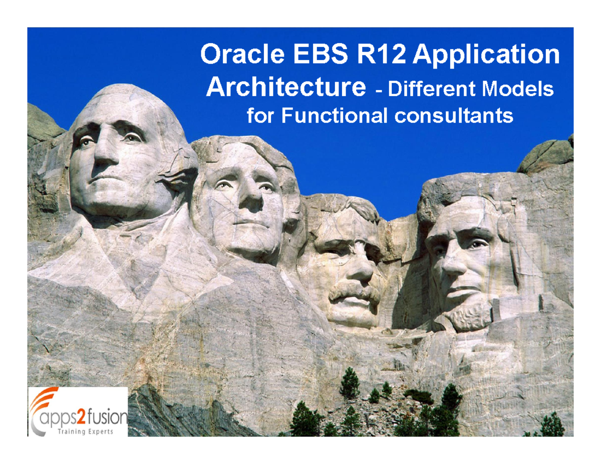 Oracle EBS R12 Application Architecture Overview for Functional ...