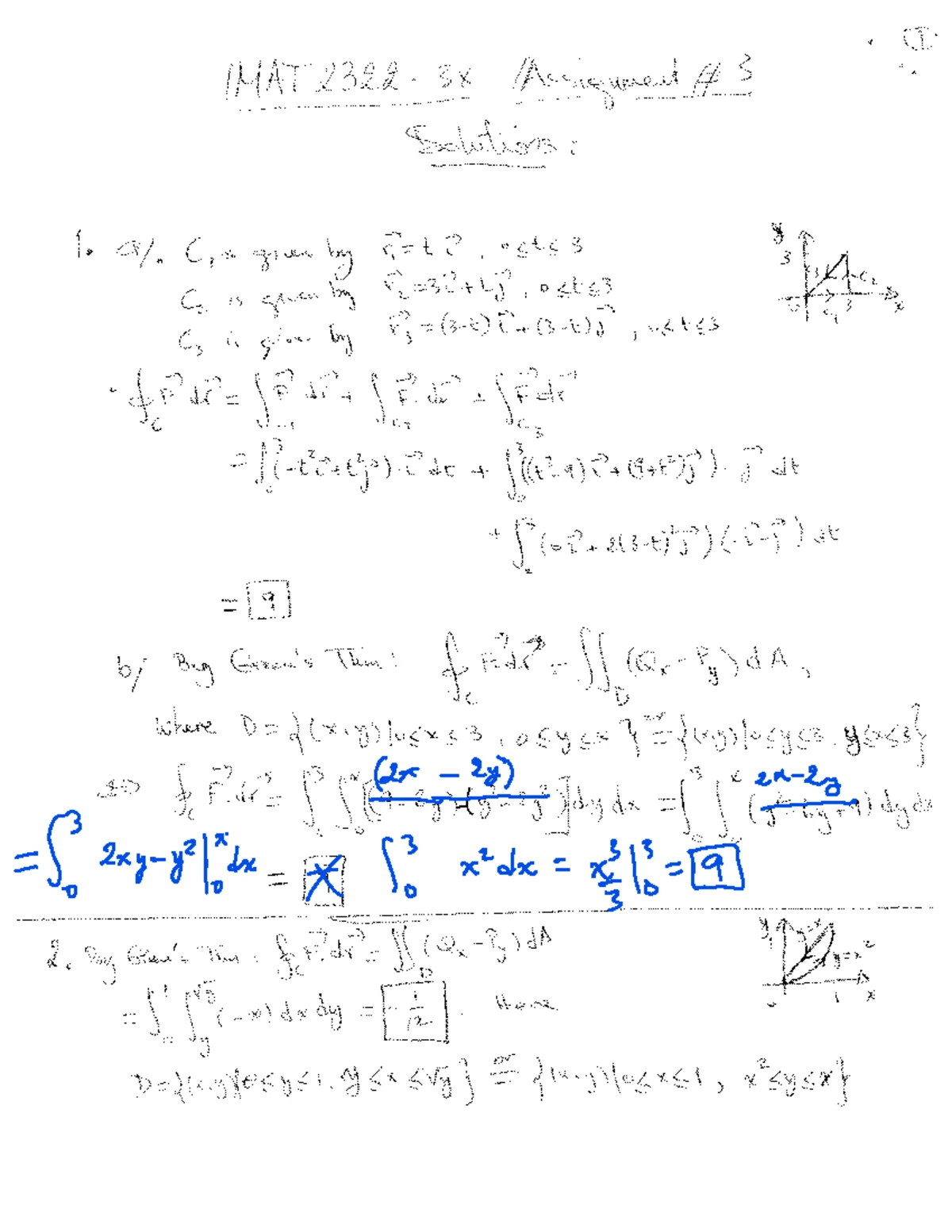 MATH2322C Final Exam Solutions - Calculus 3 (Summer 2023) - Studocu