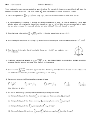 Math-1372-s25 - Material for practice Intergration - PracticeIntegralGW ...