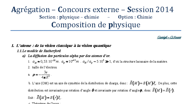 Titre : Notes de Cours sur la Physique Quantique - NQSJC - Studocu