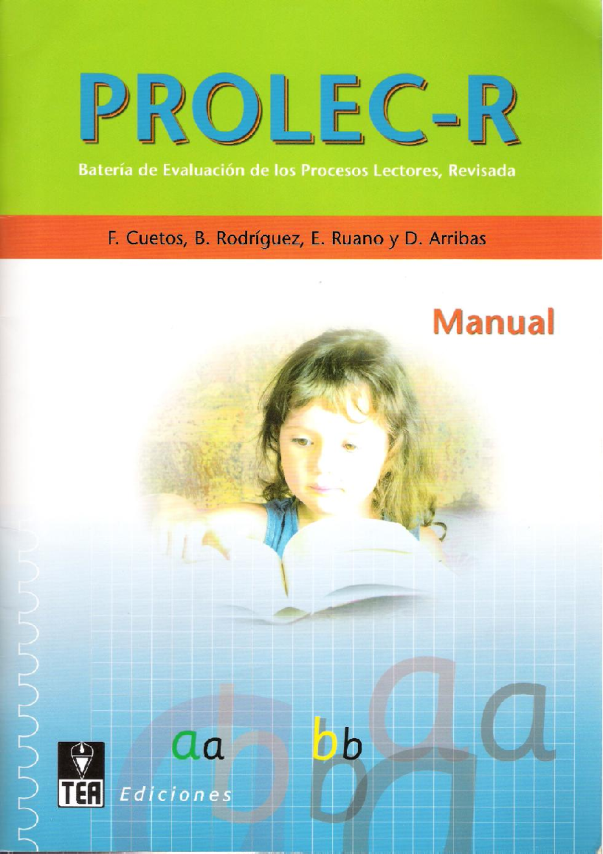 Prolec R - Manual de Evaluación de Dificultades Lectoras - Studocu