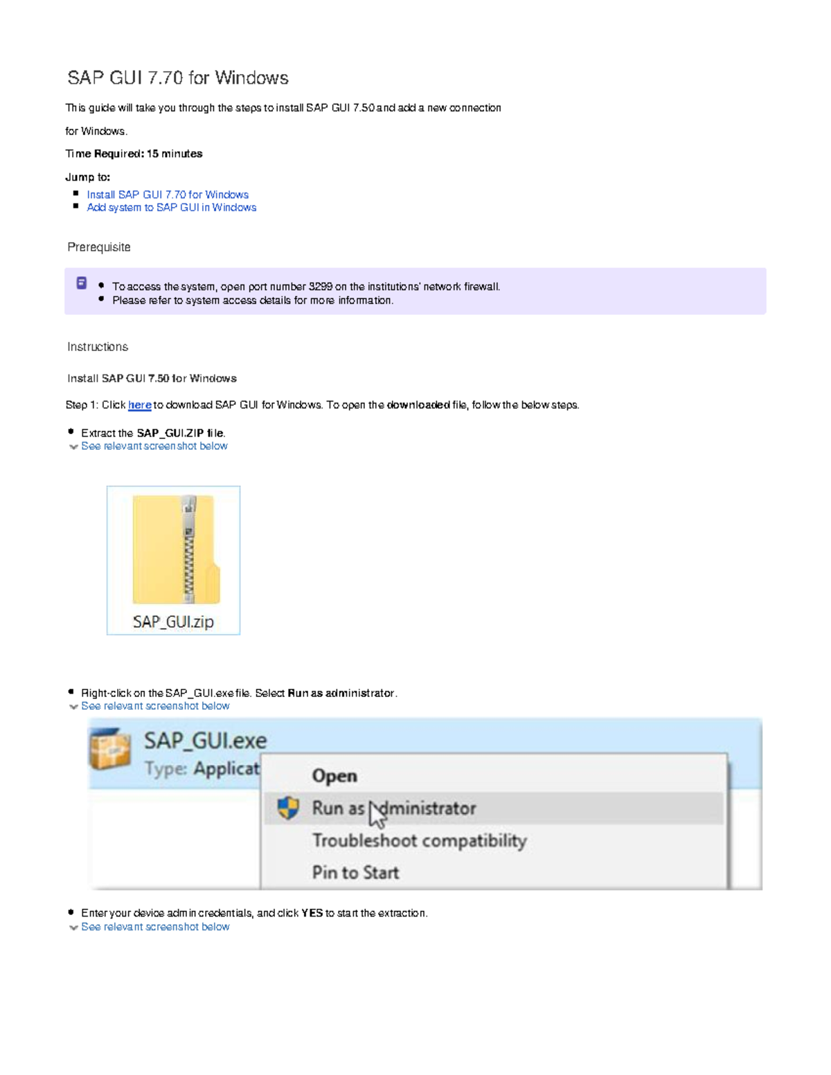 SAP GUI Installation Guide 7.70 for Windows - Step-by-Step Instructions ...