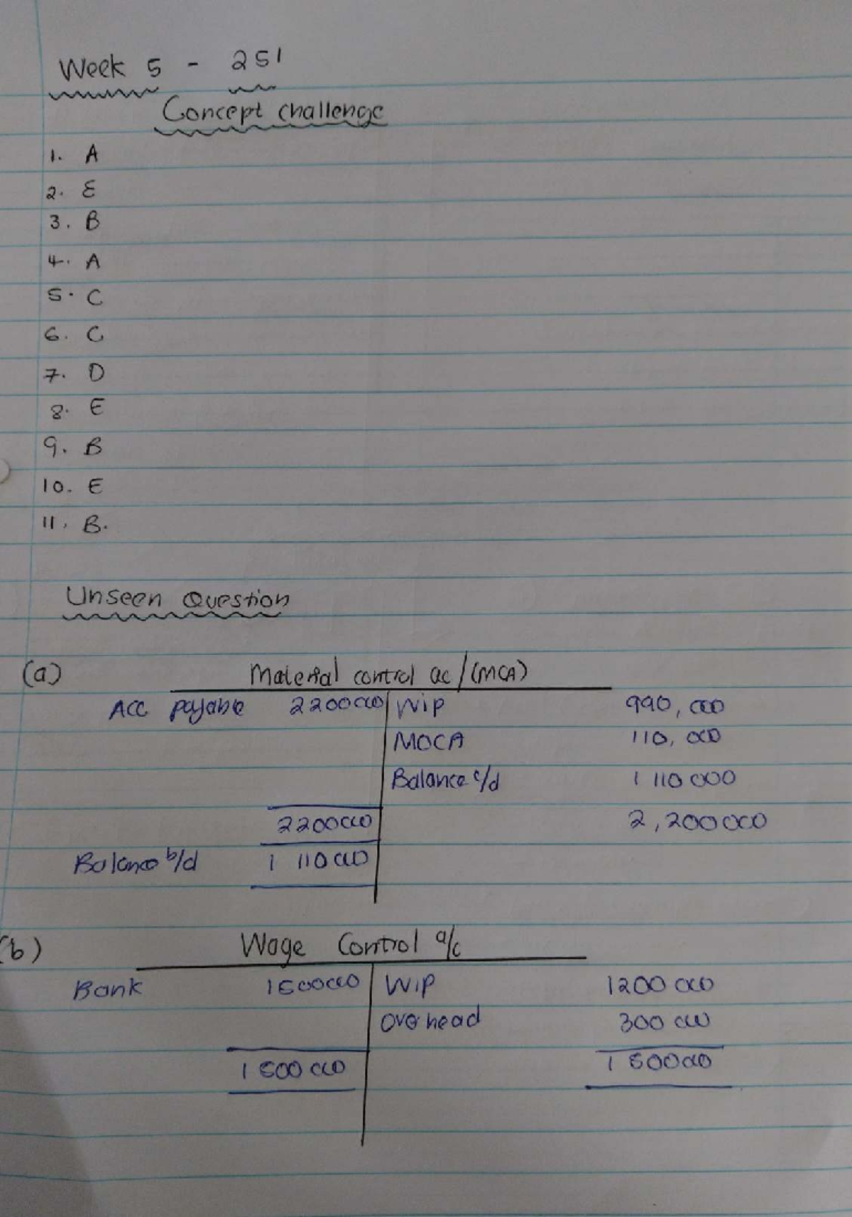 Week G Concept Challenge 3: ACC 251 Tutoring Insights - Studocu