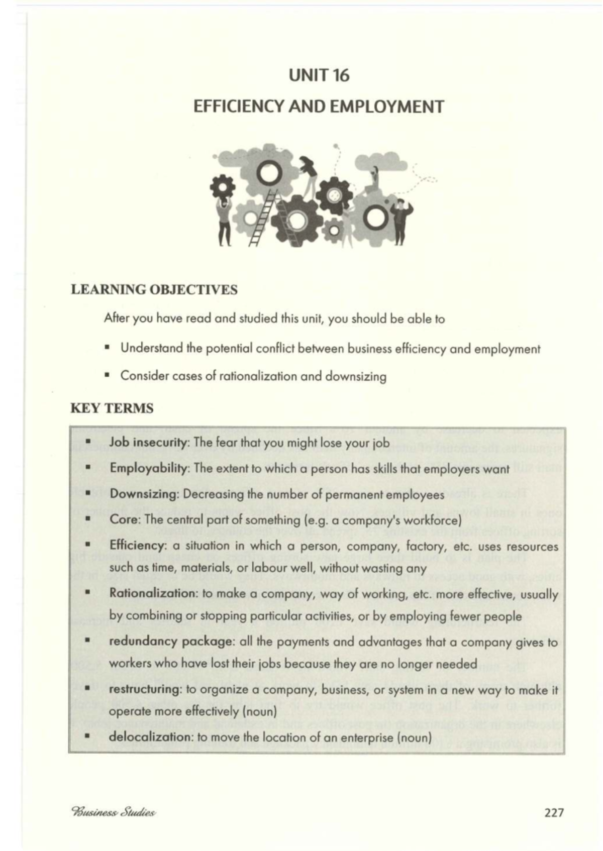 Unit 16 . eff and em - learning - English for specific purpose - Studocu