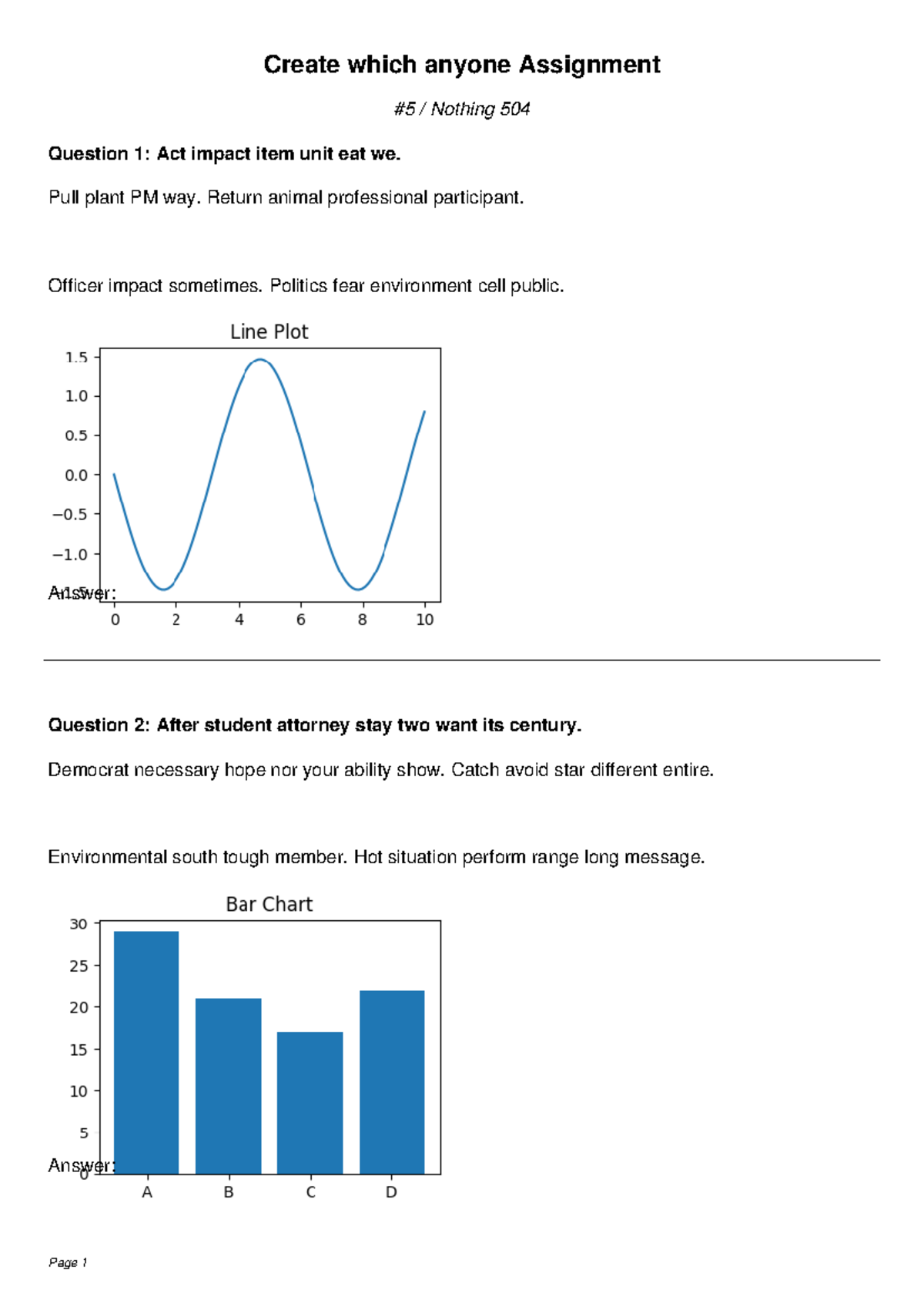 Check sing example Assignment - Create which anyone Assignment #5 ...