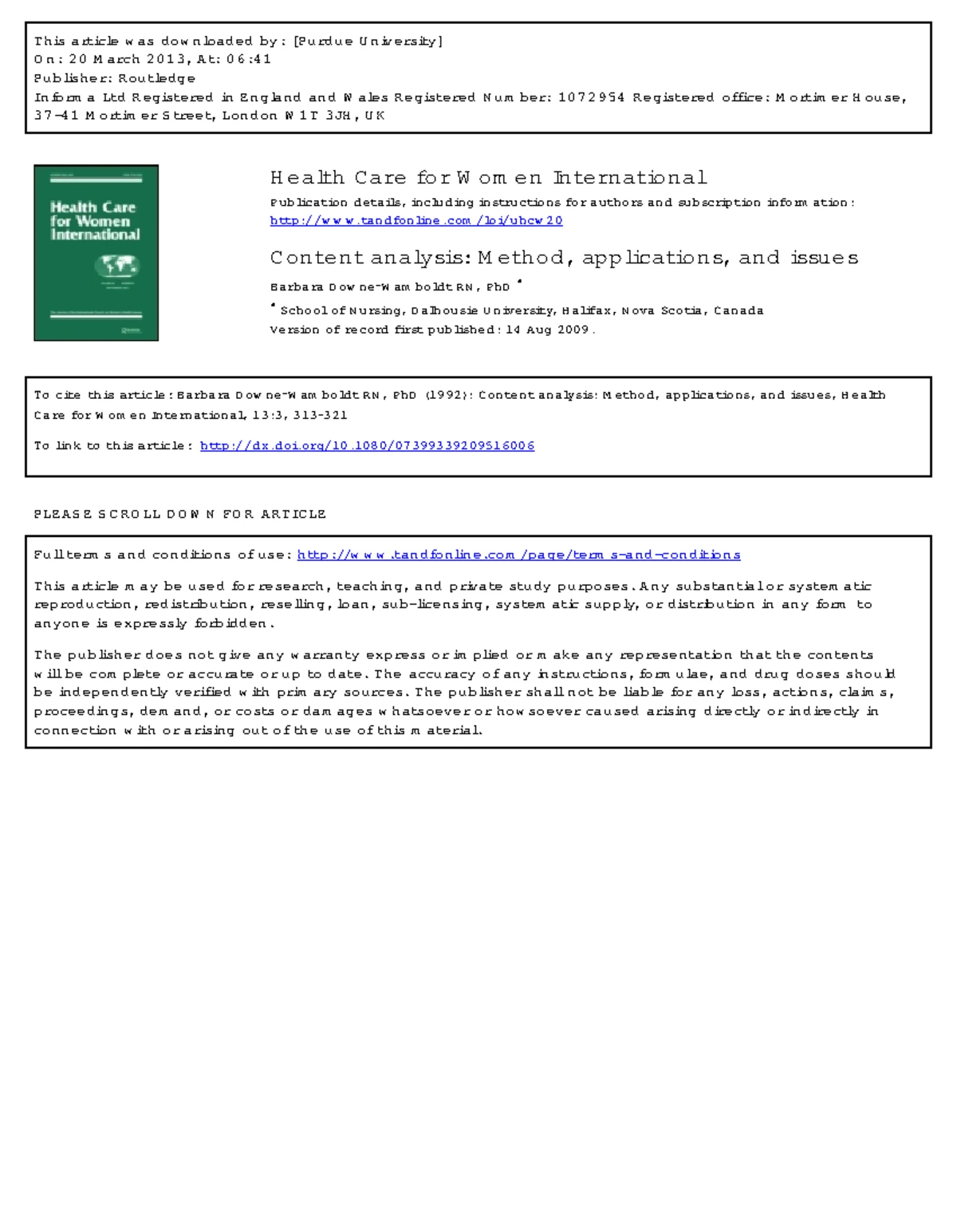 PPC-Assignment: Occupational Stress and Coping in Psychiatric Nursing ...