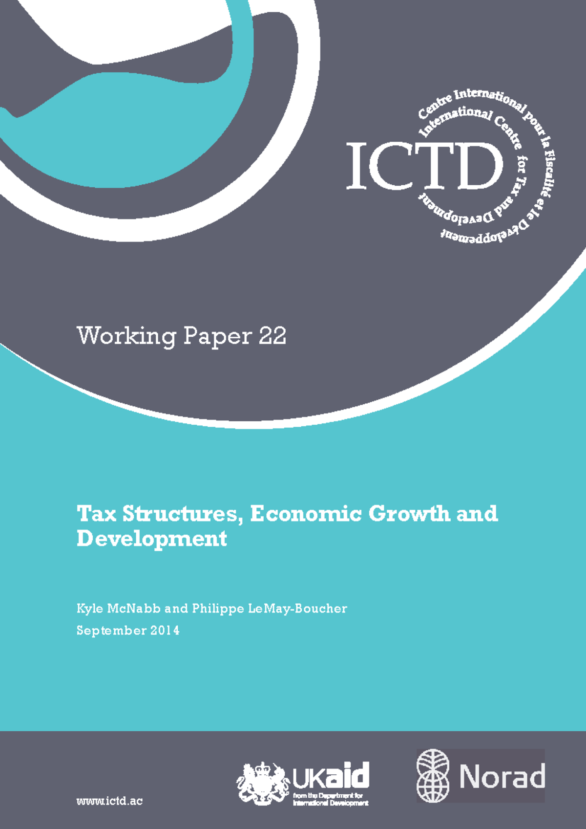 ICTD WP22: Tax Structures and Economic Growth Analysis - Studocu