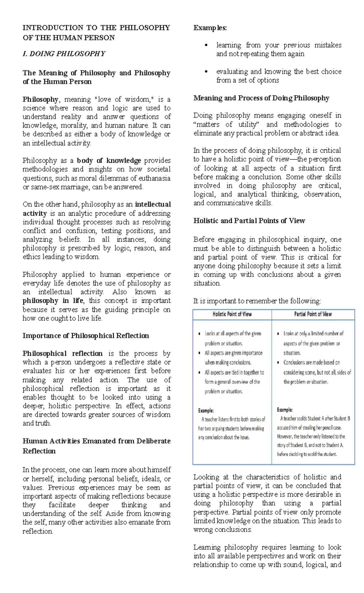 Philosophy 25 EA: Lecture Notes on the Philosophy of Religion and God ...