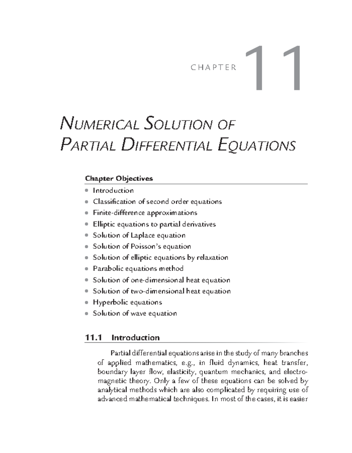 Numerical Solutions of Partial Differential Equations - Final Exam ...