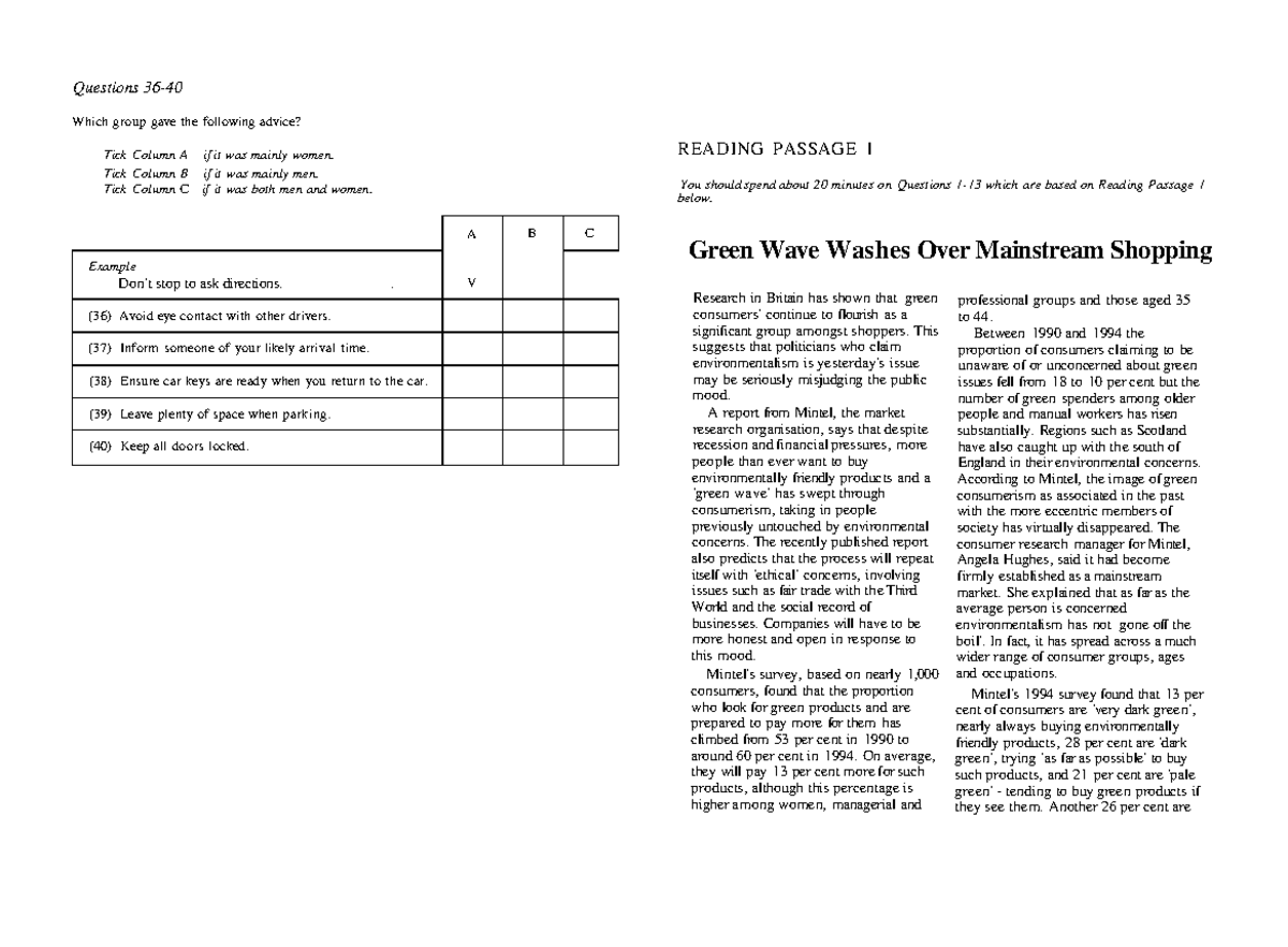 CAMB 2 Read 4 - Cambridge IELTS 2 Reading Passage 4 Analysis and ...