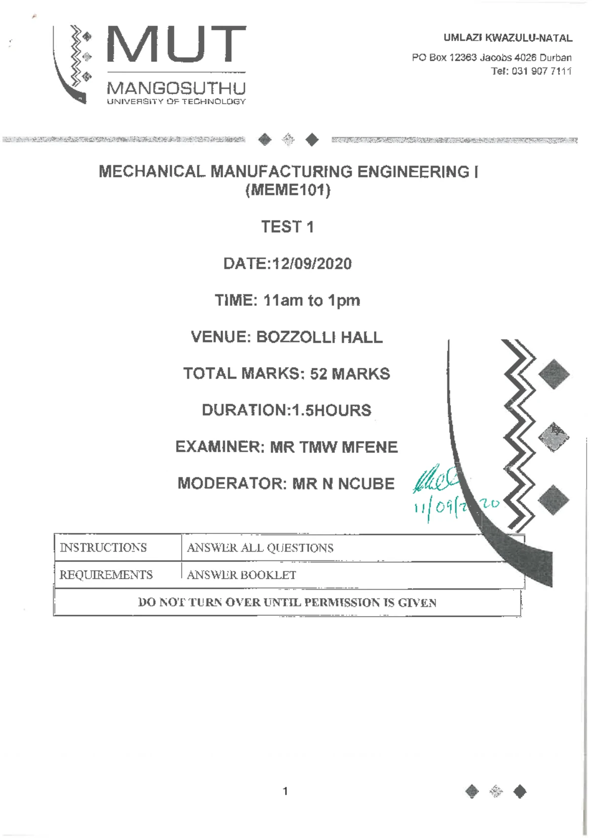 Engineering Workshop Safety Manual - EENG 2023 - Studocu