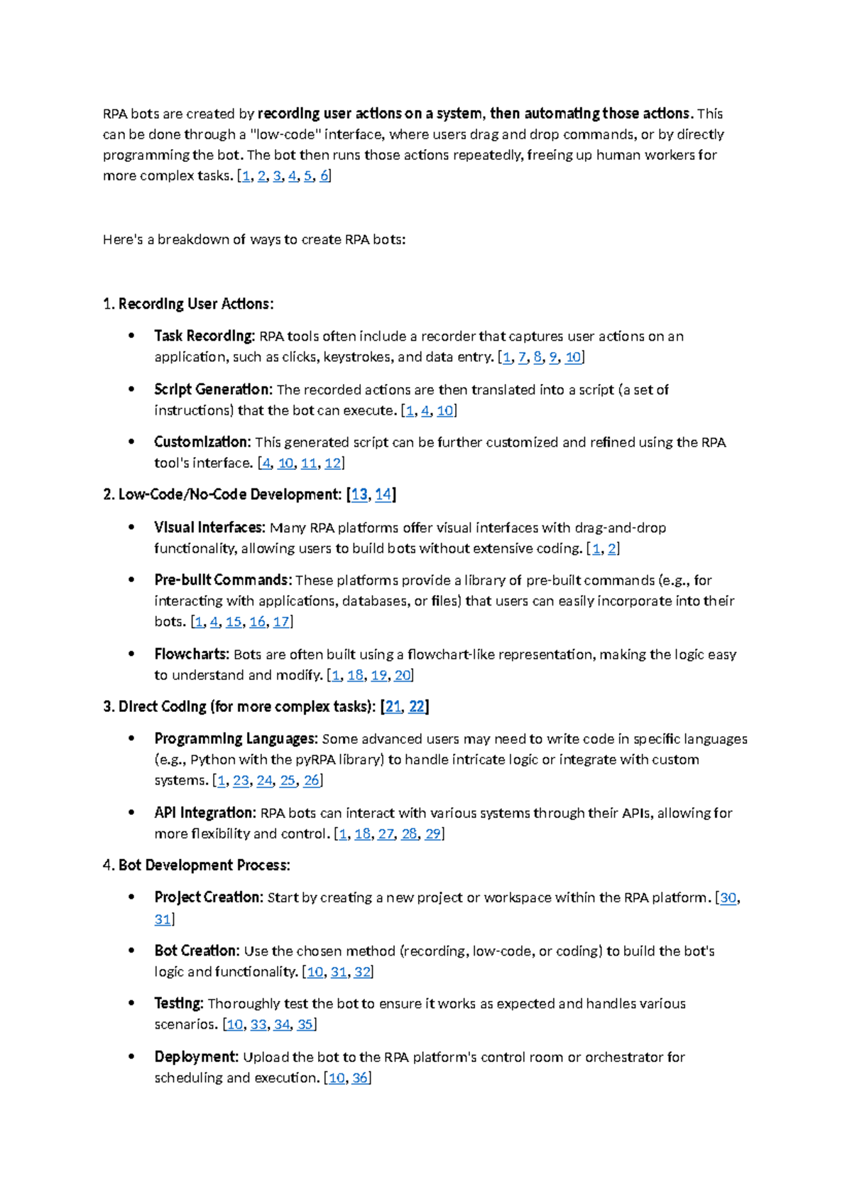 Ways to Create RPA Bots: Methods and Best Practices - Studocu