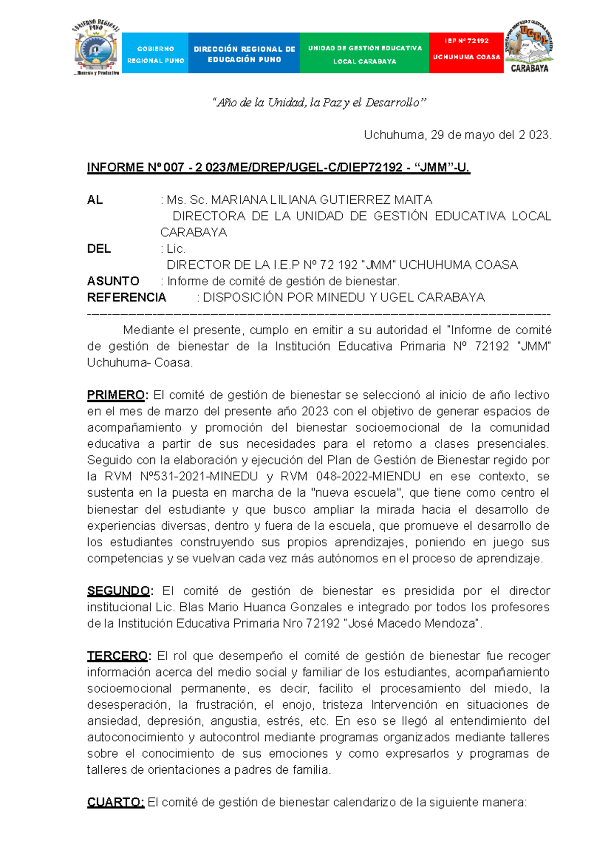 Ilide Rrrrrrfffffffff Gobierno Regional Puno Direcci N Regional De Educaci N Puno Unidad De