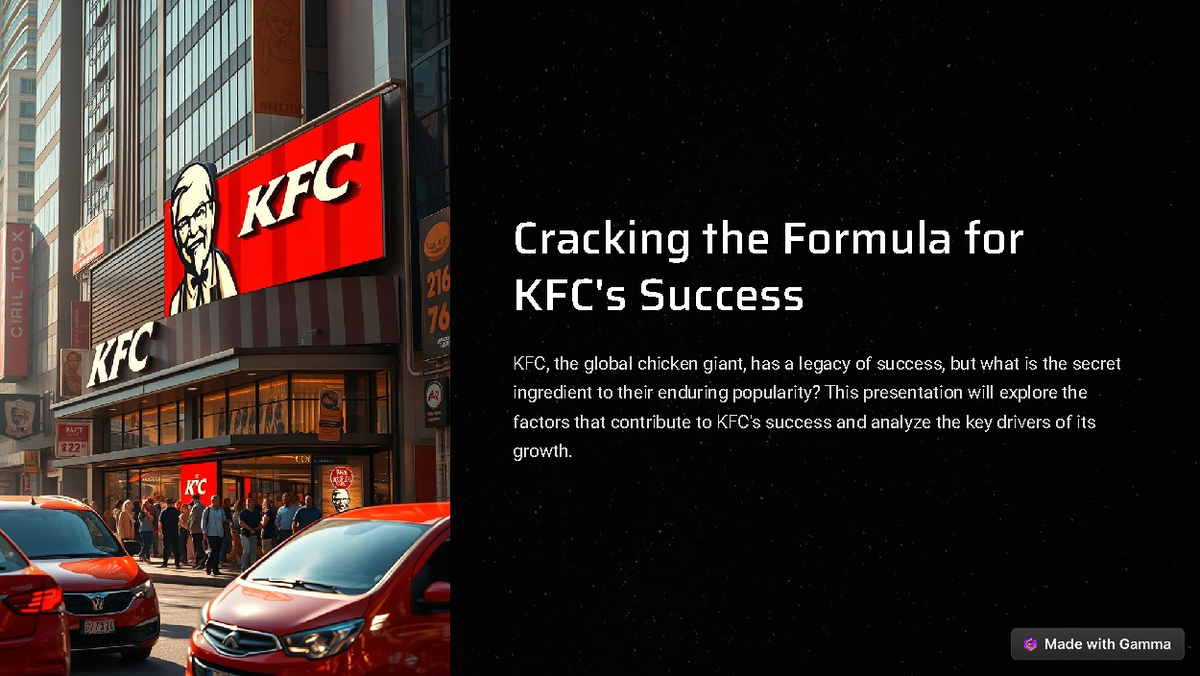 Cracking-the-Formula-for-KFCs-Success - Cracking the Formula for KFC's ...