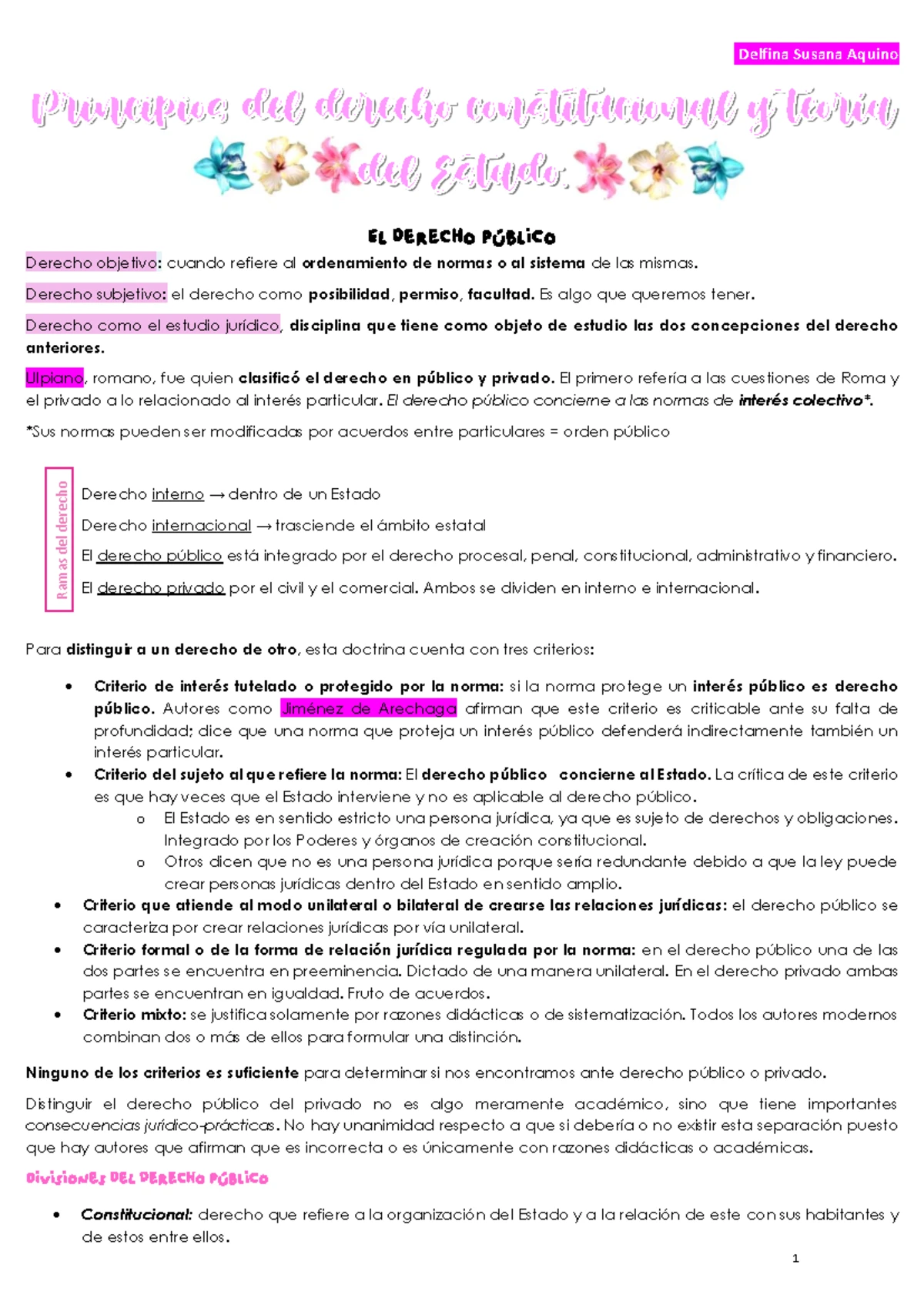 Principios de Derecho Constitucional y Teoría del Estado - Resumen ...
