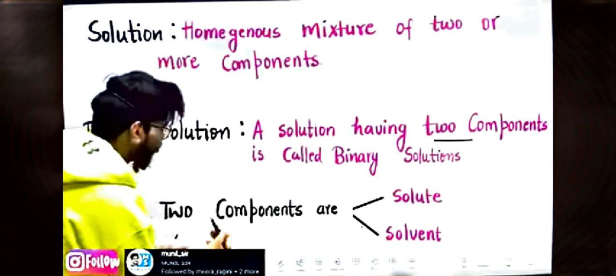 Class 12 Chemistry: Solution Chapter 1 Notes (MUNI 529) - Studocu