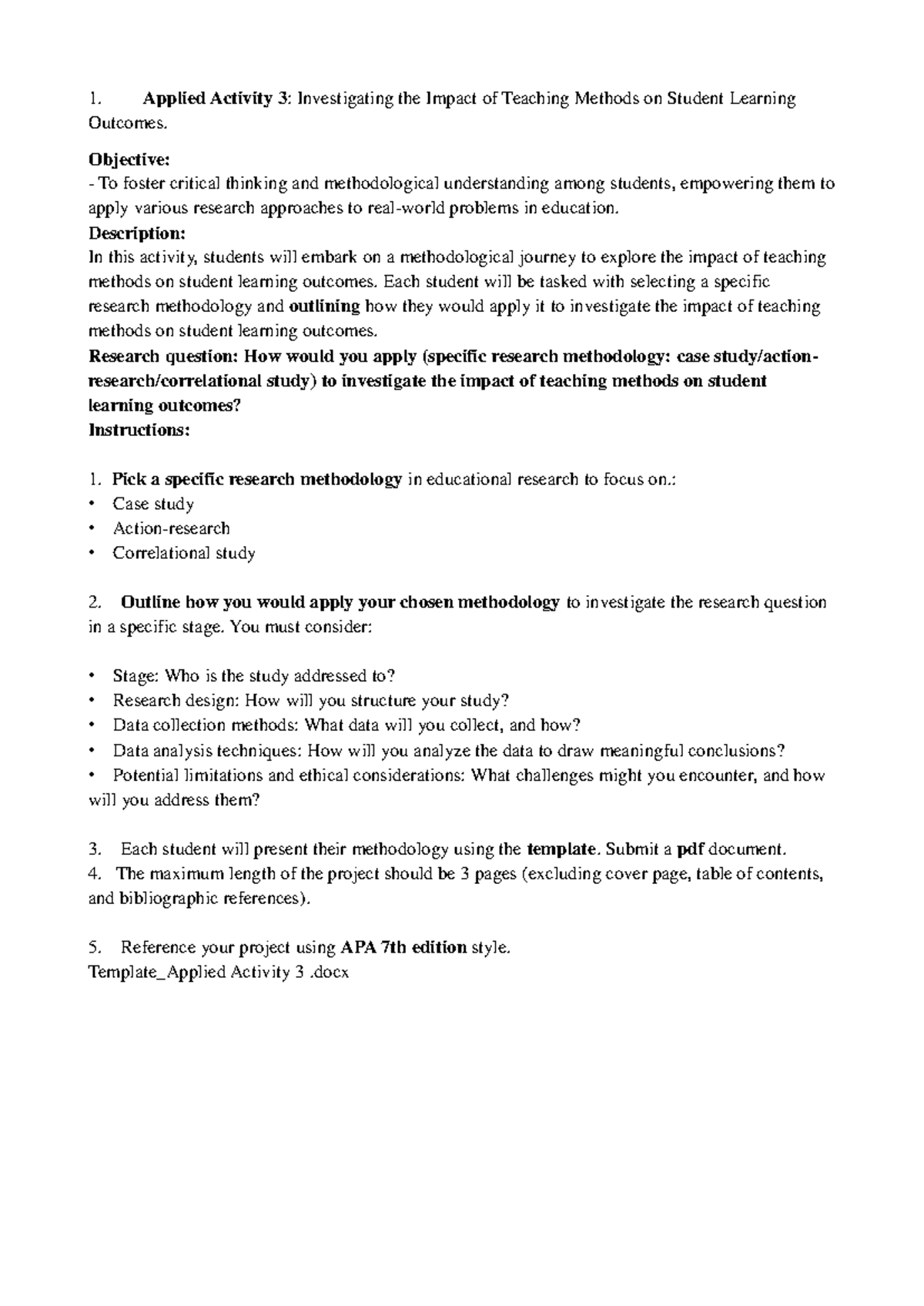Act - Actividad Aplicativa 3 - Applied Activity 3: Investigating the ...