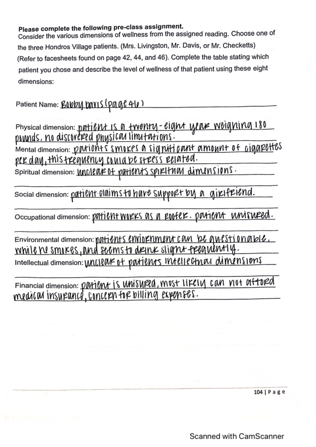 Week 6 pre class assignment - Please complete the following assignment ...