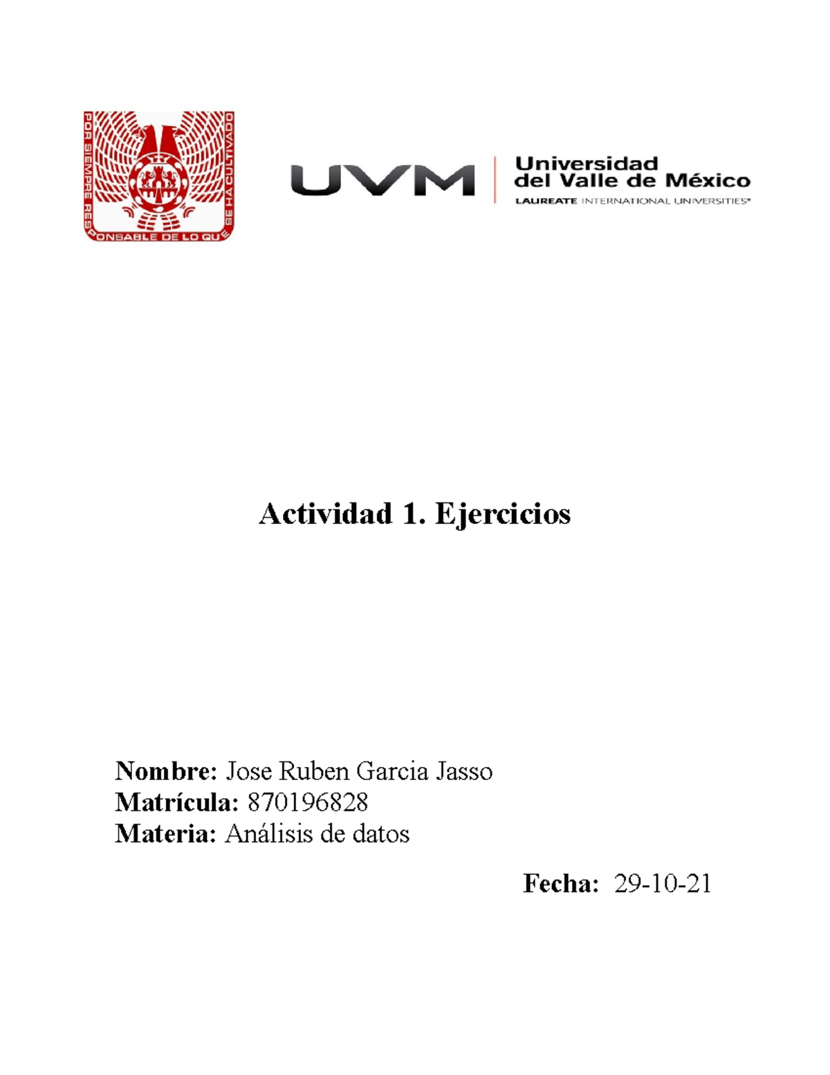 Actividad 1 Analisis de Datos - Document Preview