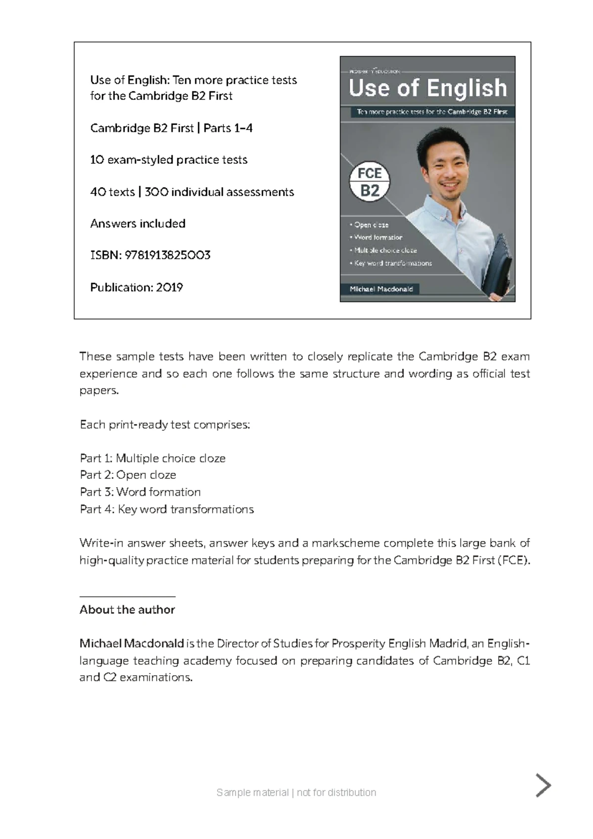 Aptis General Practice Tests - April 2020: 2 Practice Tests & Answers ...