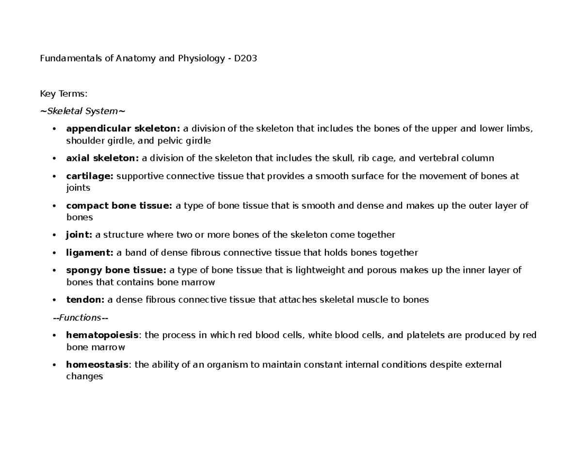 ANATOMY AND PHYSIOLOGY TERMS TO KNOW visual data 7