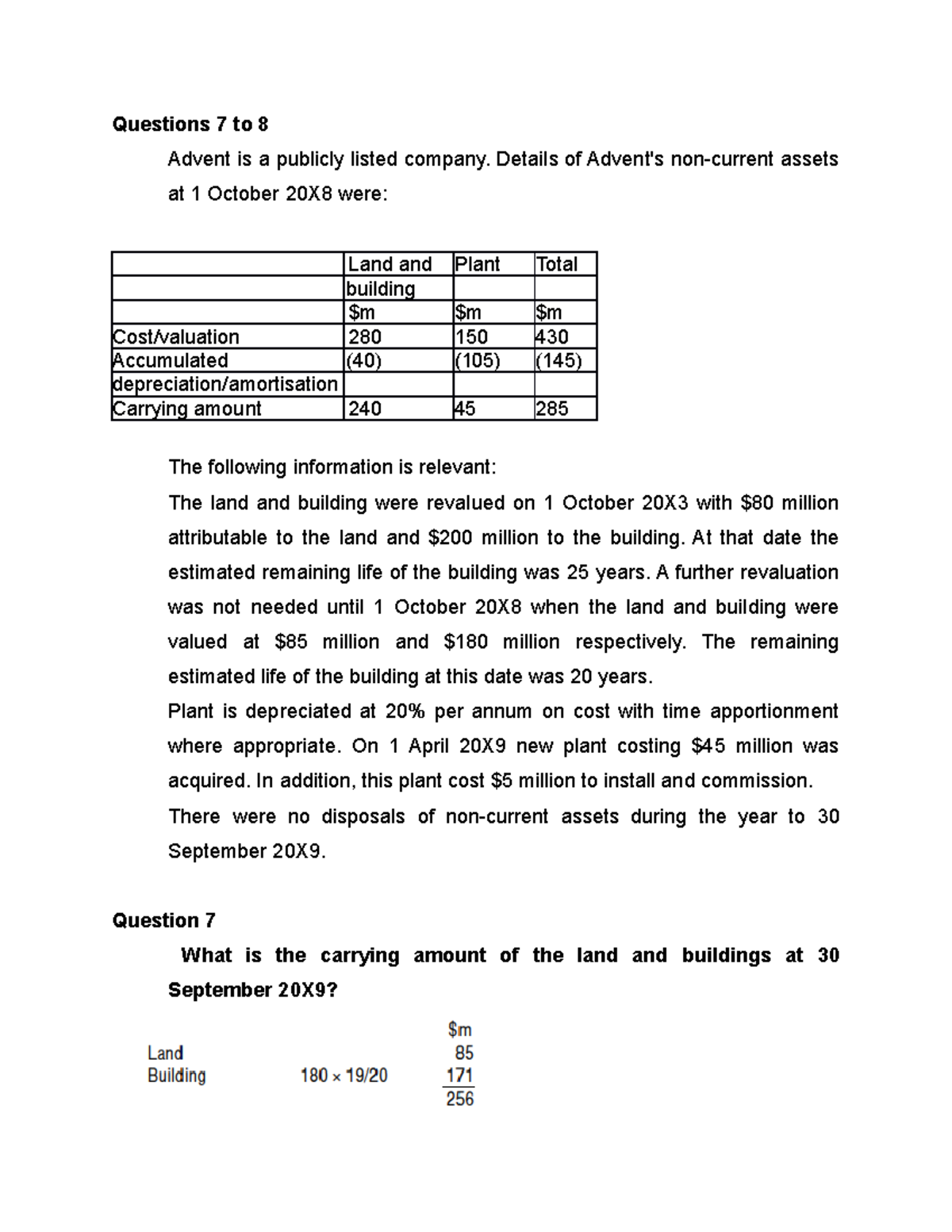 Questions 7-10 & IAS 38: Intangible Asset Analysis and Solutions - Studocu