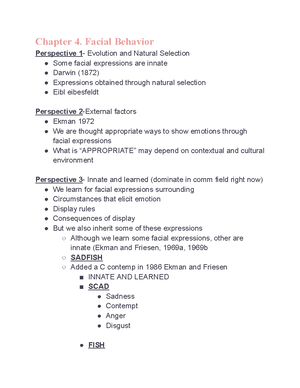 Comm 325 chapter 6 vocal behavior - Vocalics: The study of the ...