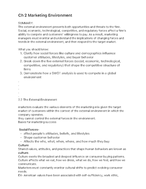 Ch 1 Marketing Strategy - 1. 2. 3. 4. 5. 6. 7. 1. 2. 3. Ch 1 Marketing ...