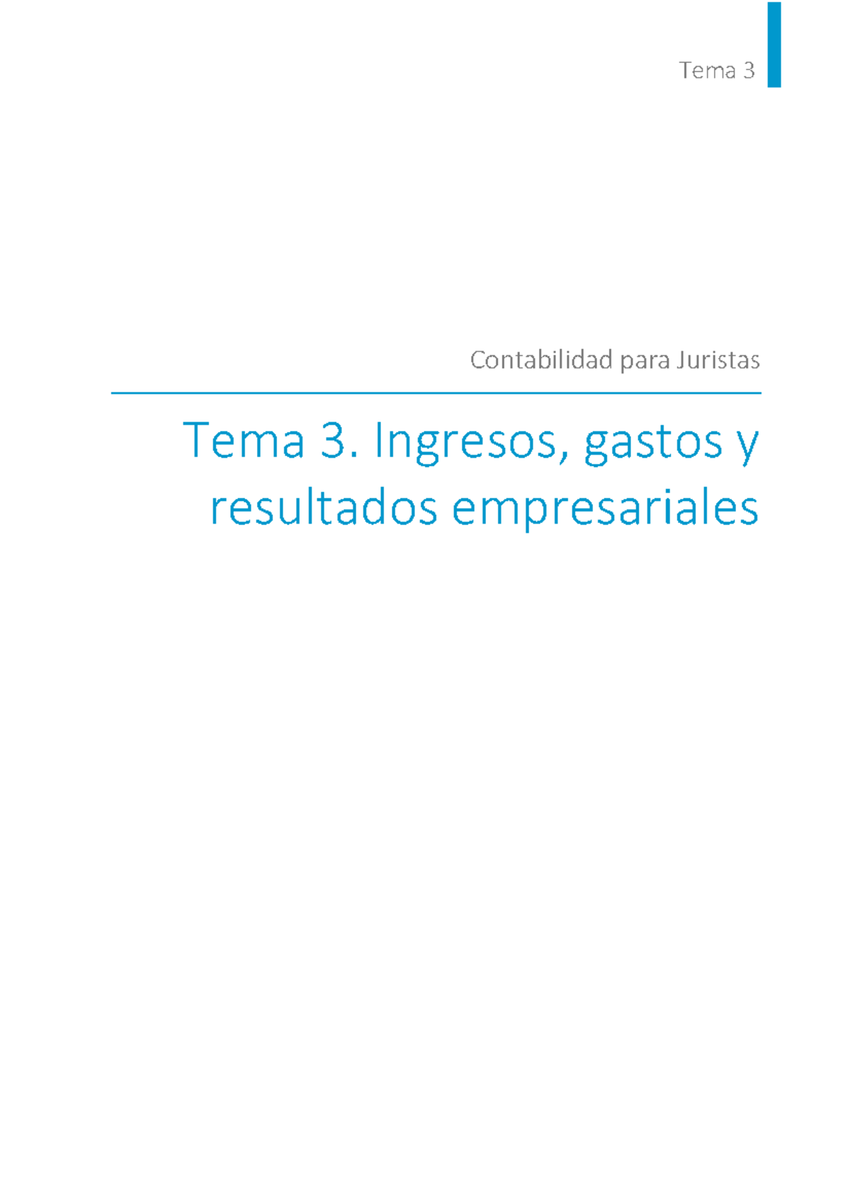Tema 3 - apuntes tema 3 con test - Tema 3 Contabilidad para Juristas ...