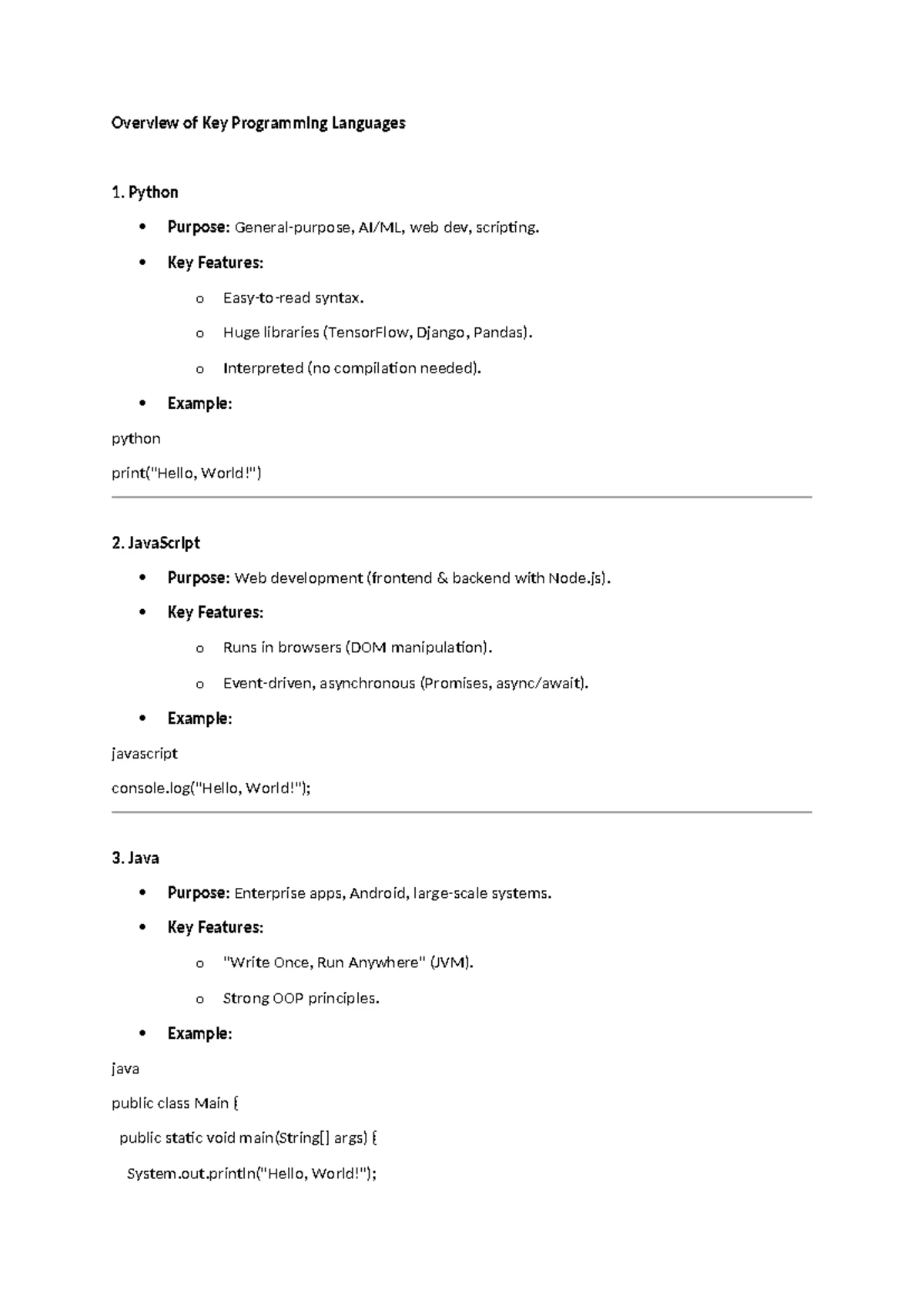 CIT 3102 Final Exam: Fundamentals of Computer Programming Study Guide ...