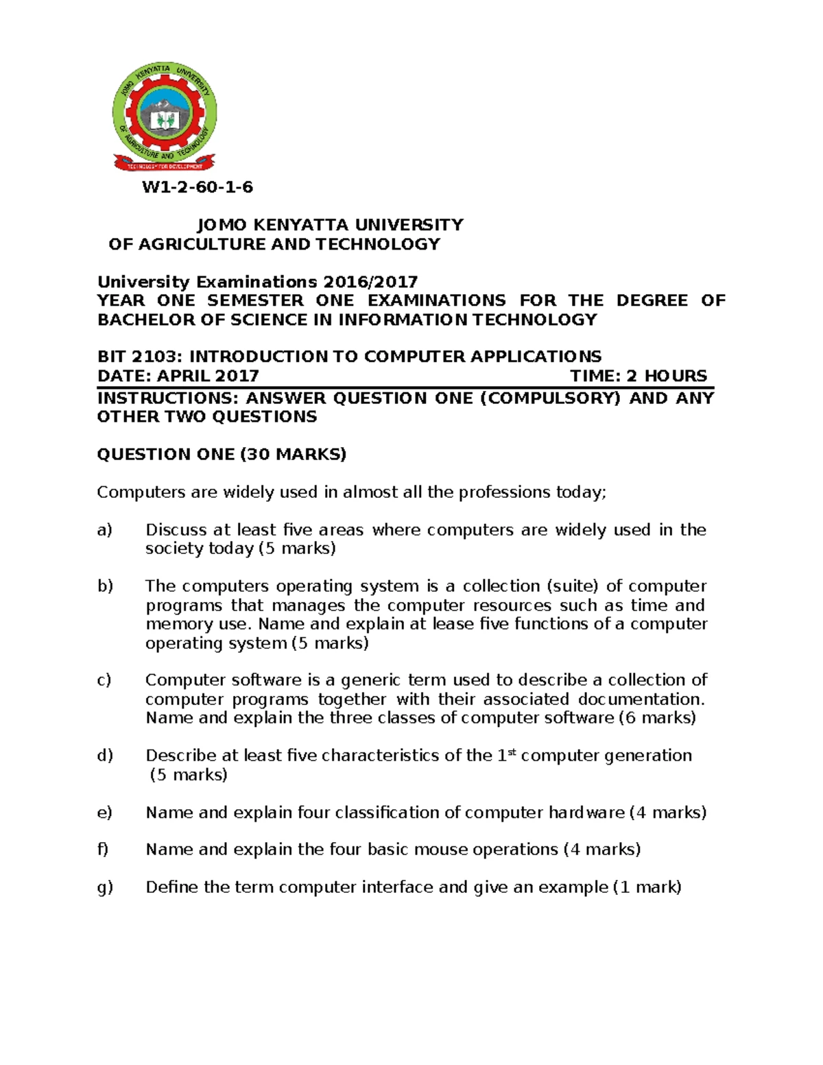 Assignments Computer Aplications - Assignments Assignment 1: Business ...
