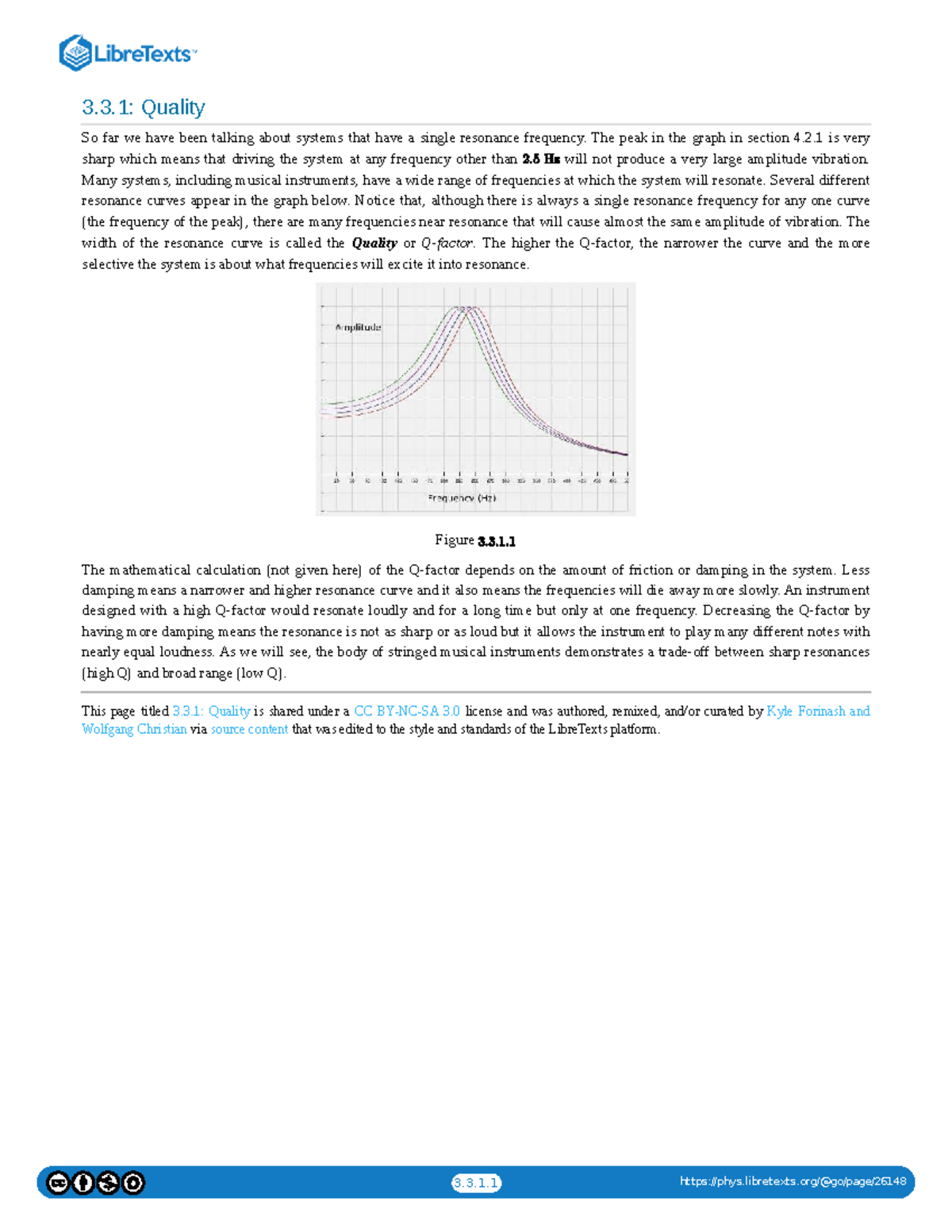 3.3.1: Understanding Quality in Resonance Systems - Studocu