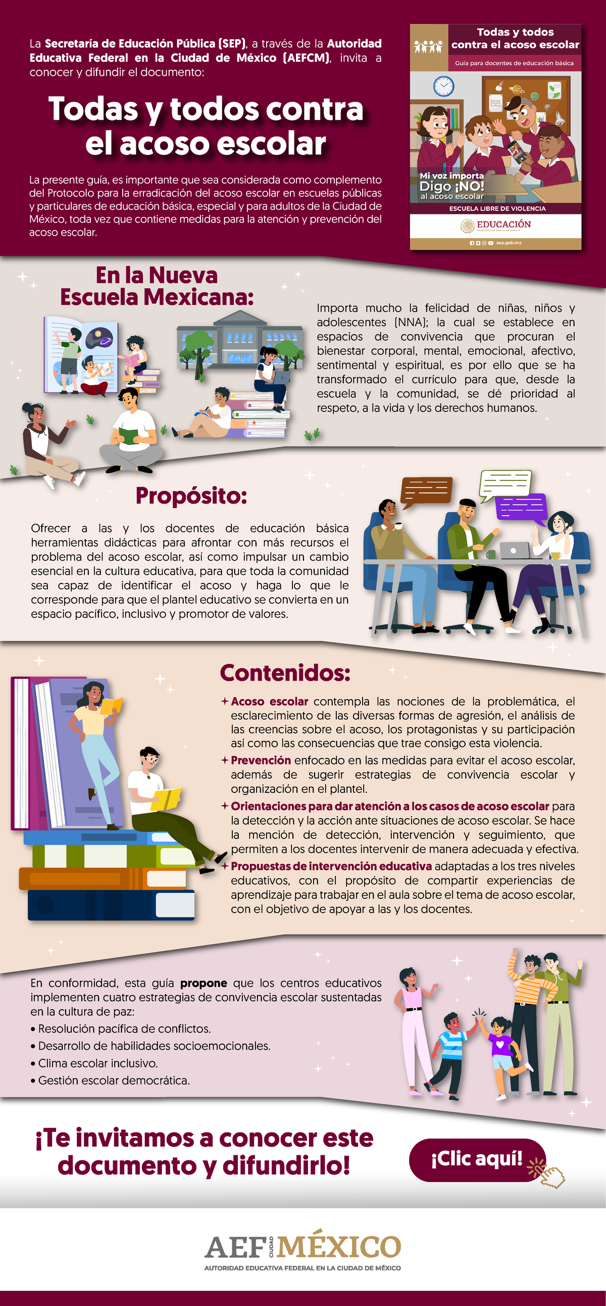 Guía SEP: Todas y Todos Contra el Acoso Escolar en México - Studocu