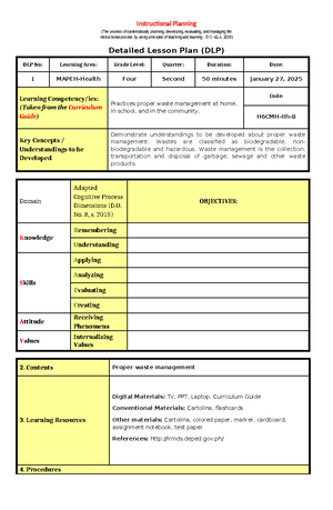 Summative test in assessment in learning 2 - BEED - Studocu