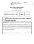Mathematical Methods - Grade: 10 - Secondary School - Studocu