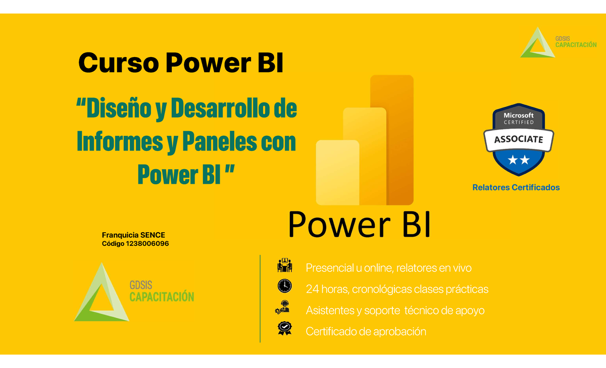Curso Power Bi - Presencial u online, relatores en vivo 24 horas ...