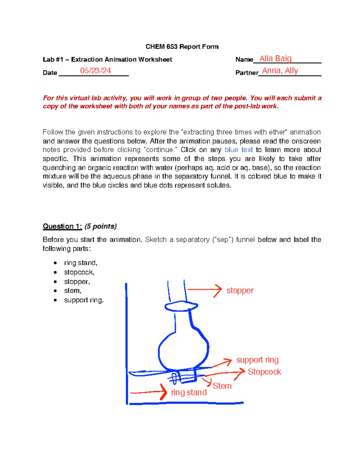 Lab 3 Report: Recrystallization & Melting Point Analysis - Chem 546 ...