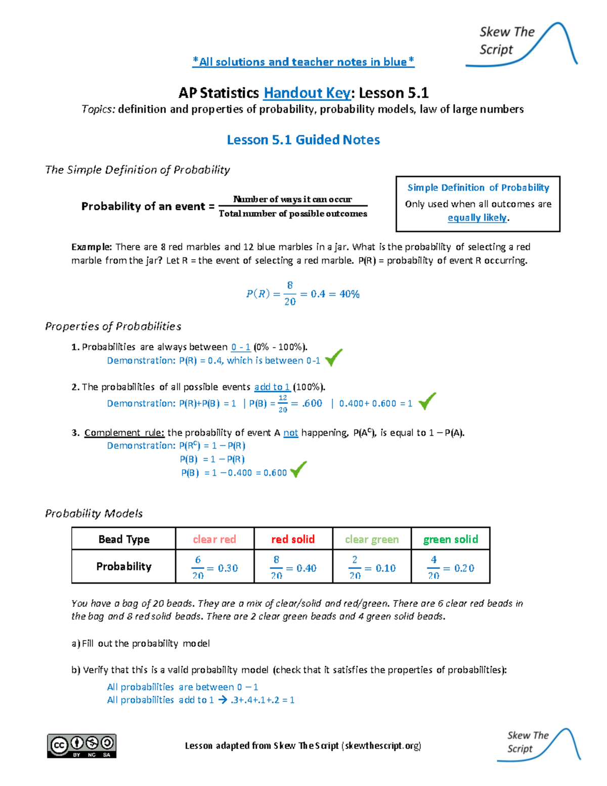 5.1.STS - Chapter reviews - All solutions and teacher notes in blue AP ...
