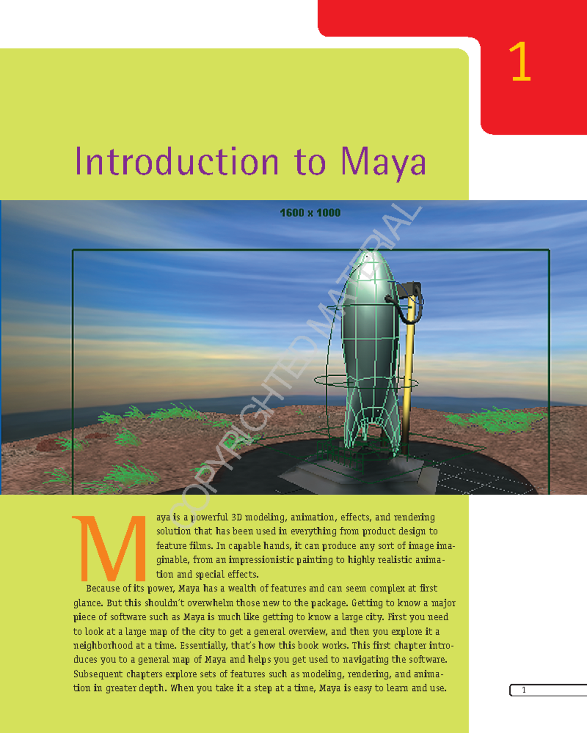 **MAYA 101: Introduction to 3D Modeling and Animation Techniques ...