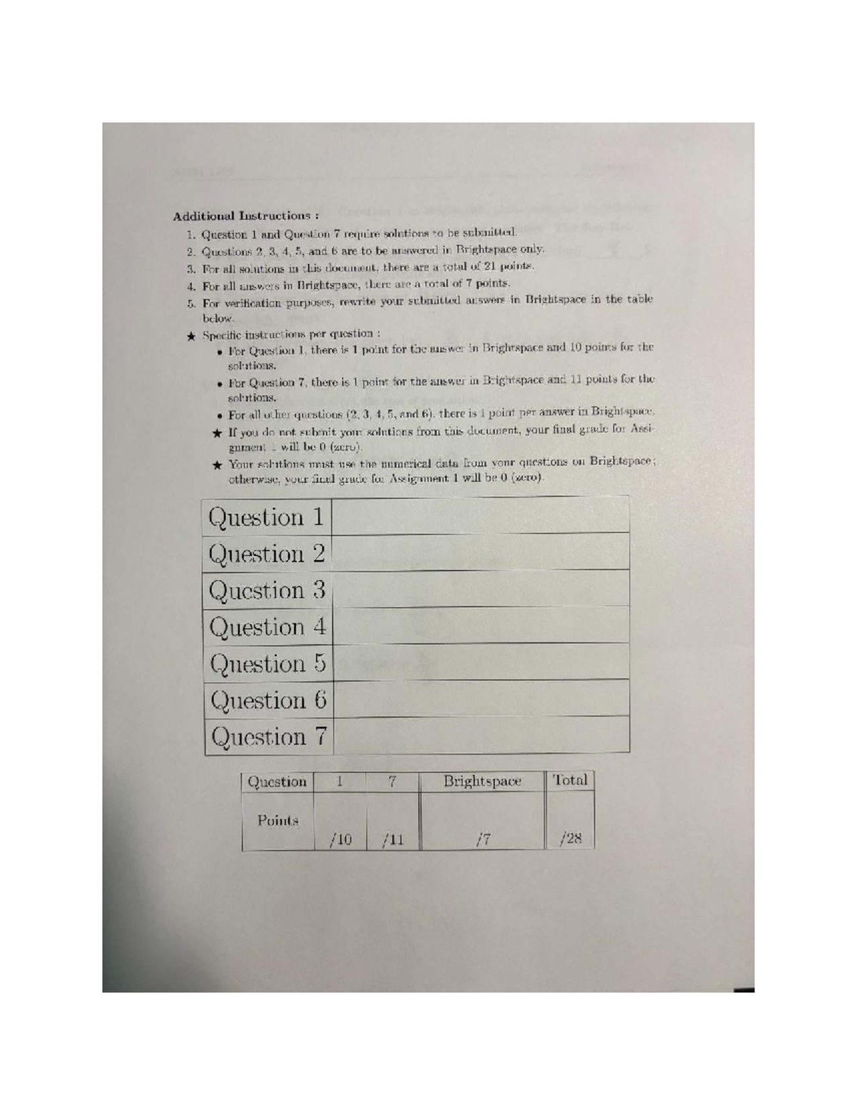 ADM 1305 - Assignment 1 Instructions and Solutions Guide - Studocu