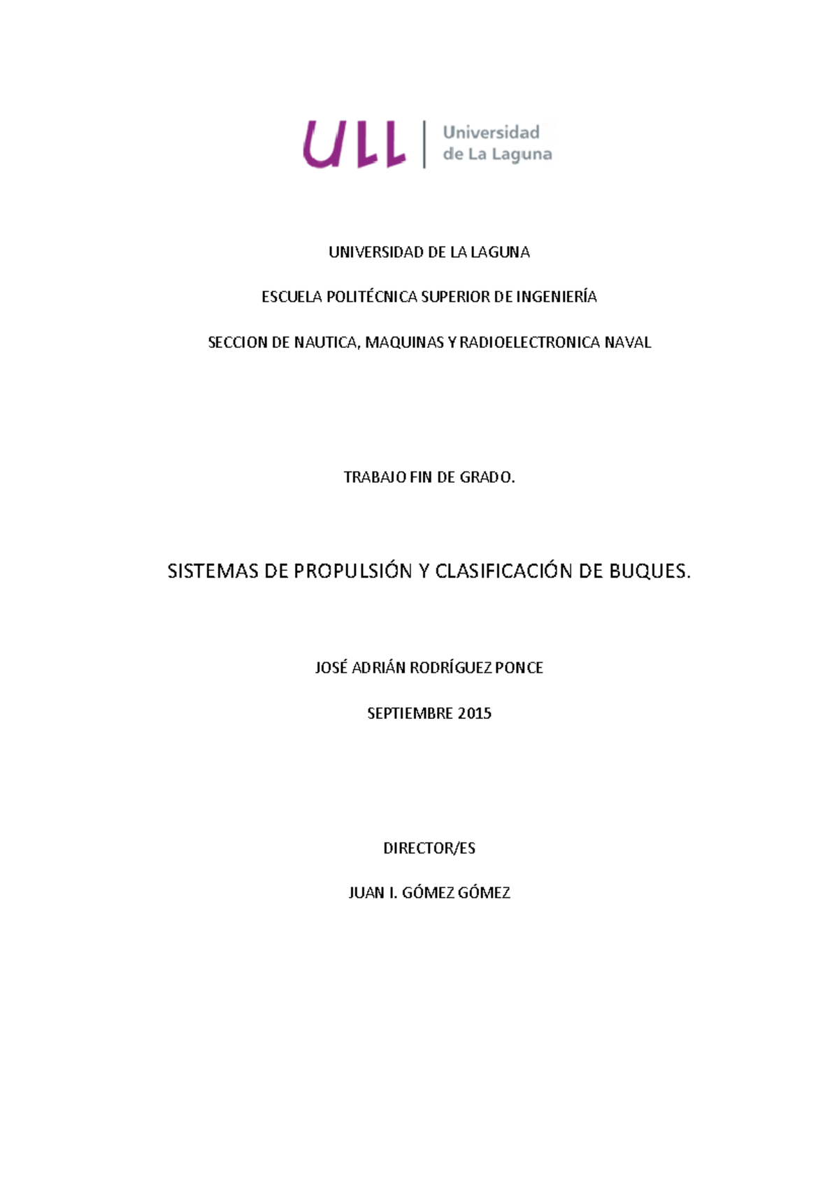 Sistemas+DE+ Propulsion+Y+ Clasificacion+DE+ Buques - UNIVERSIDAD DE LA ...